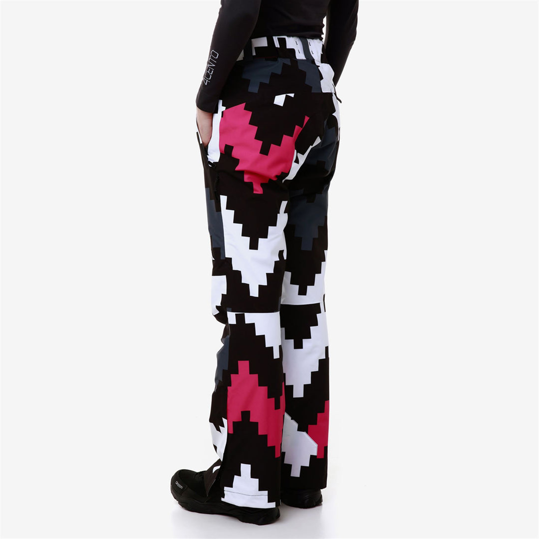 Black Women's Slim Fit Ski Trousers with Waterproof Protection main