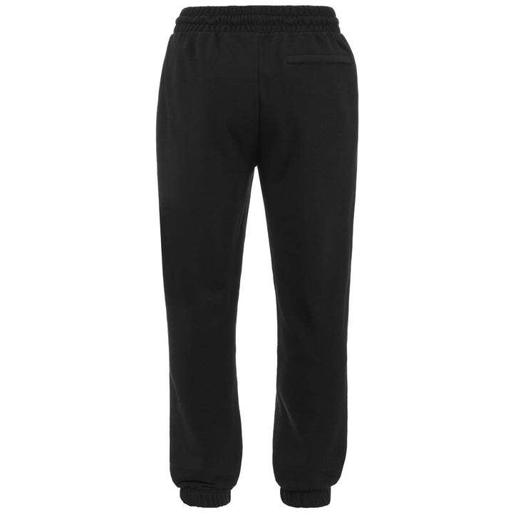 Pants Man AUTHENTIC GOTHENBURG 2 Sport Trousers BLACK - WHITE Dressed Side (jpg Rgb)		
