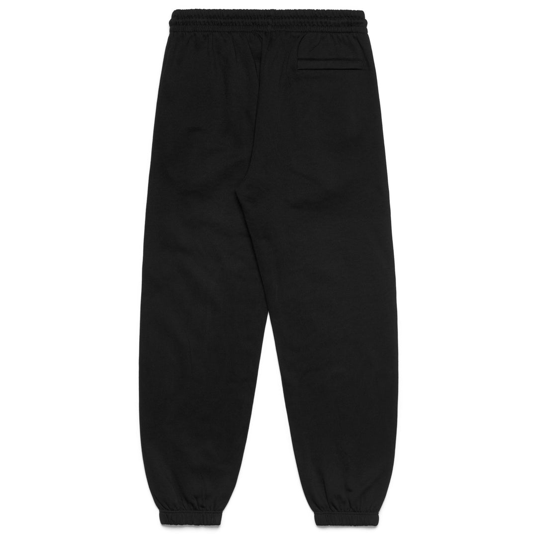 Black Men's Regular Fit Sportswear Pants in Brushed Fleece main