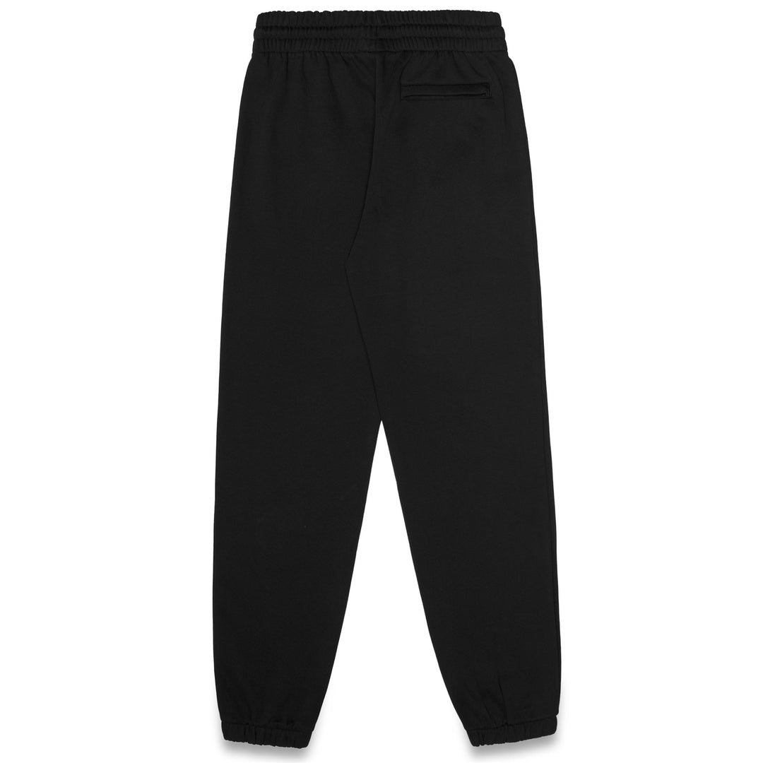 Pantalon de sport noir pour homme, coupe classique, en polaire brossée main