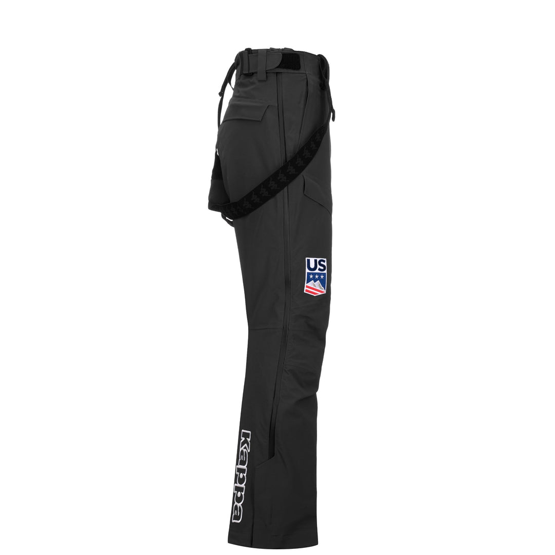 Grey Unisex Ski Pants with Waterproof Protection and Thermolite Padding main