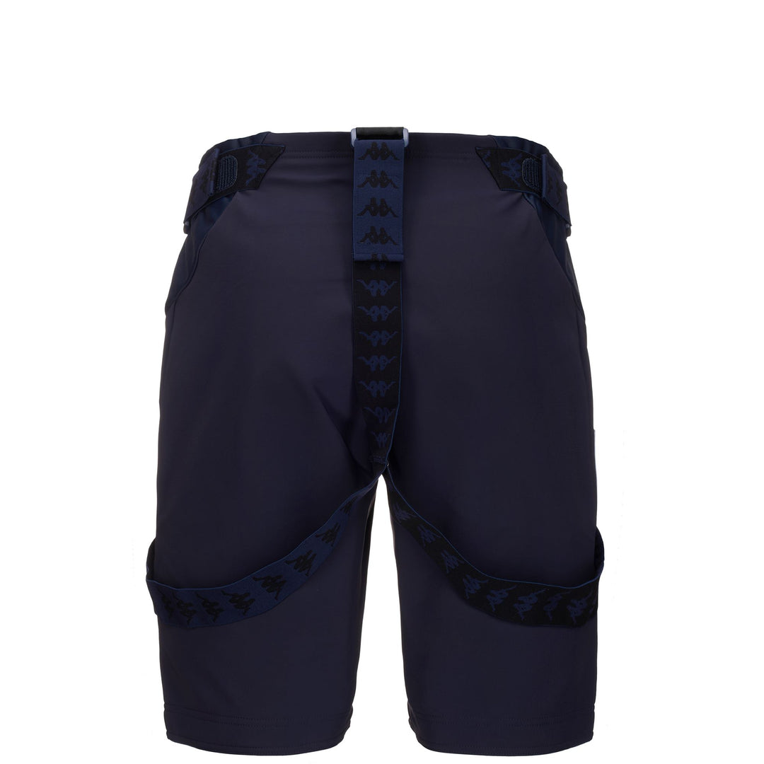 Pantalon de ski imperméable bleu unisexe coupe slim main