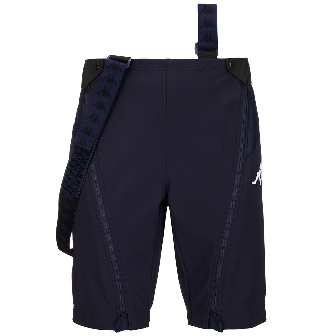 Pantaloni da sci impermeabili blu unisex vestibilità slim 01