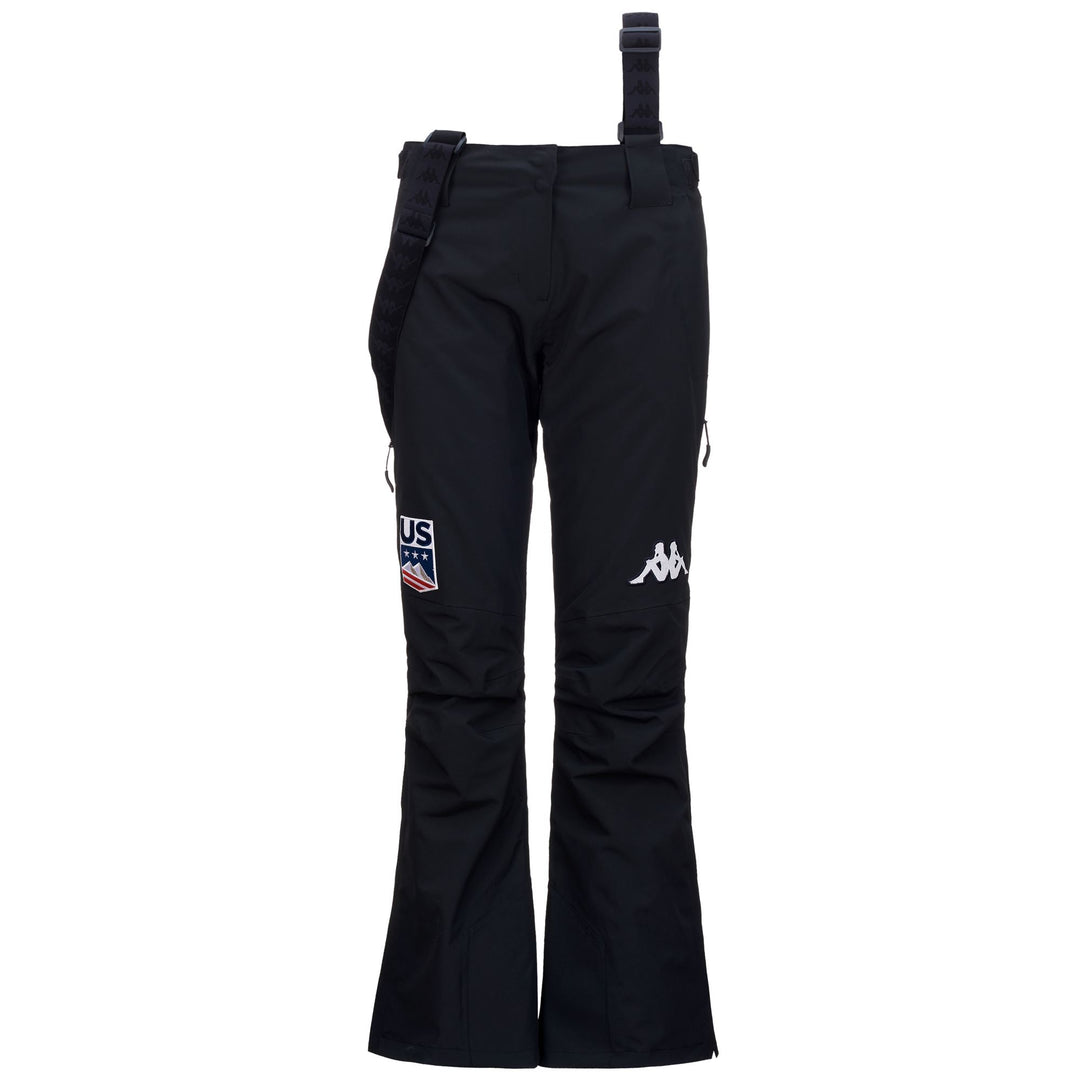 Blue Women's Slim Fit Padded Ski Trousers with Waterproof Protection main