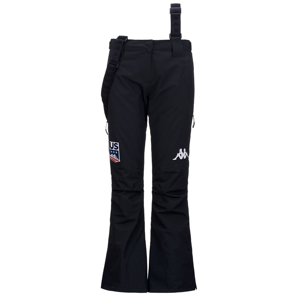 Pantalon de ski rembourré bleu pour femme, coupe slim, avec protection imperméable 02