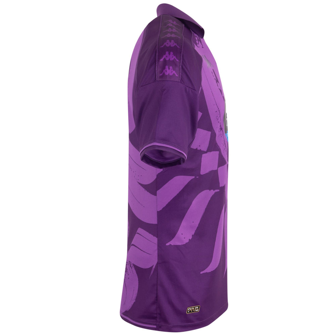 Violet Men's Skin Fit Real Valladolid Football Shirt in Recycled Fabric main