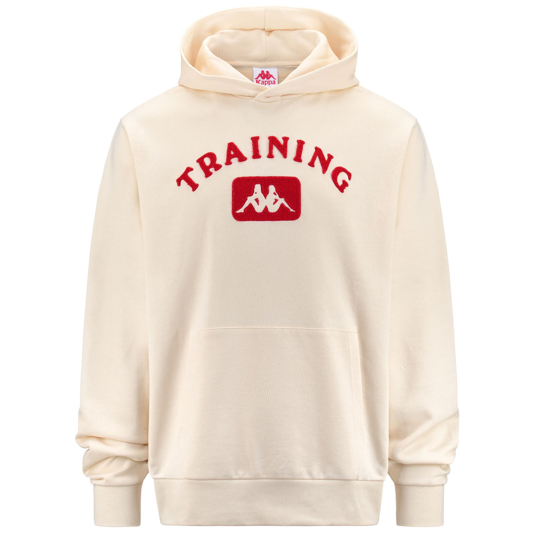 Suéter polar de calle rojo y blanco para hombre main