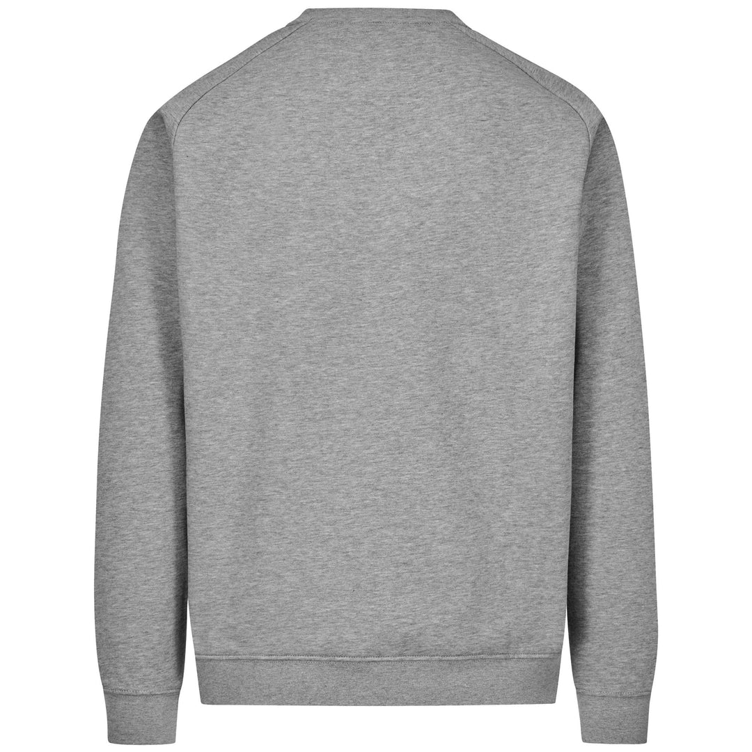 Suéter polar gris para hombre con algodón orgánico y mangas largas main