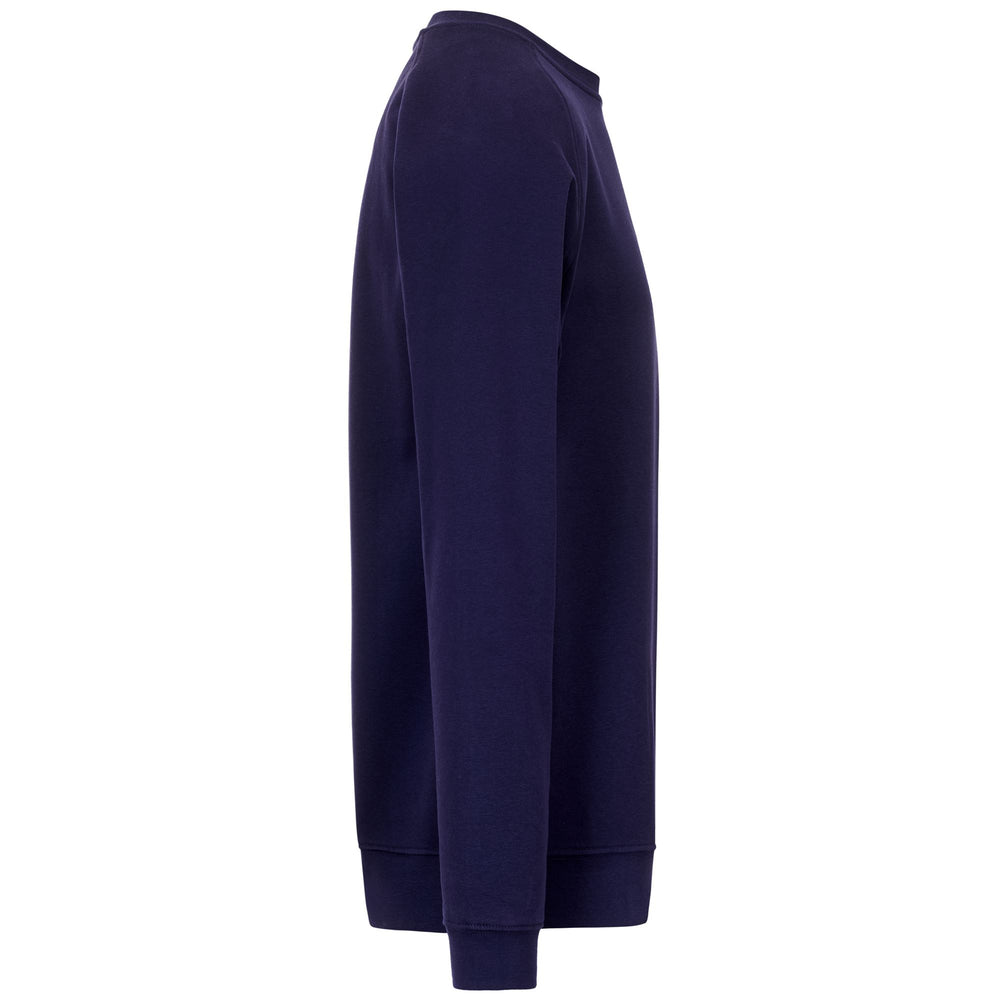 Blue Men's Regular Fit Organic Cotton Fleece Jumper 02