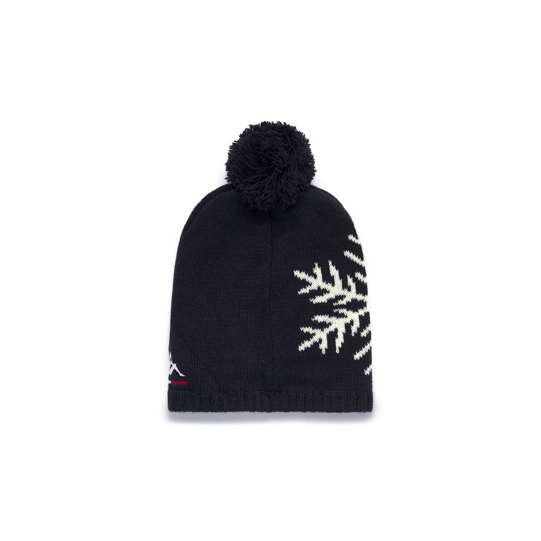 Beanie da Sci Unisex Blu Navy con Fodera in Pile e Design Grafico main