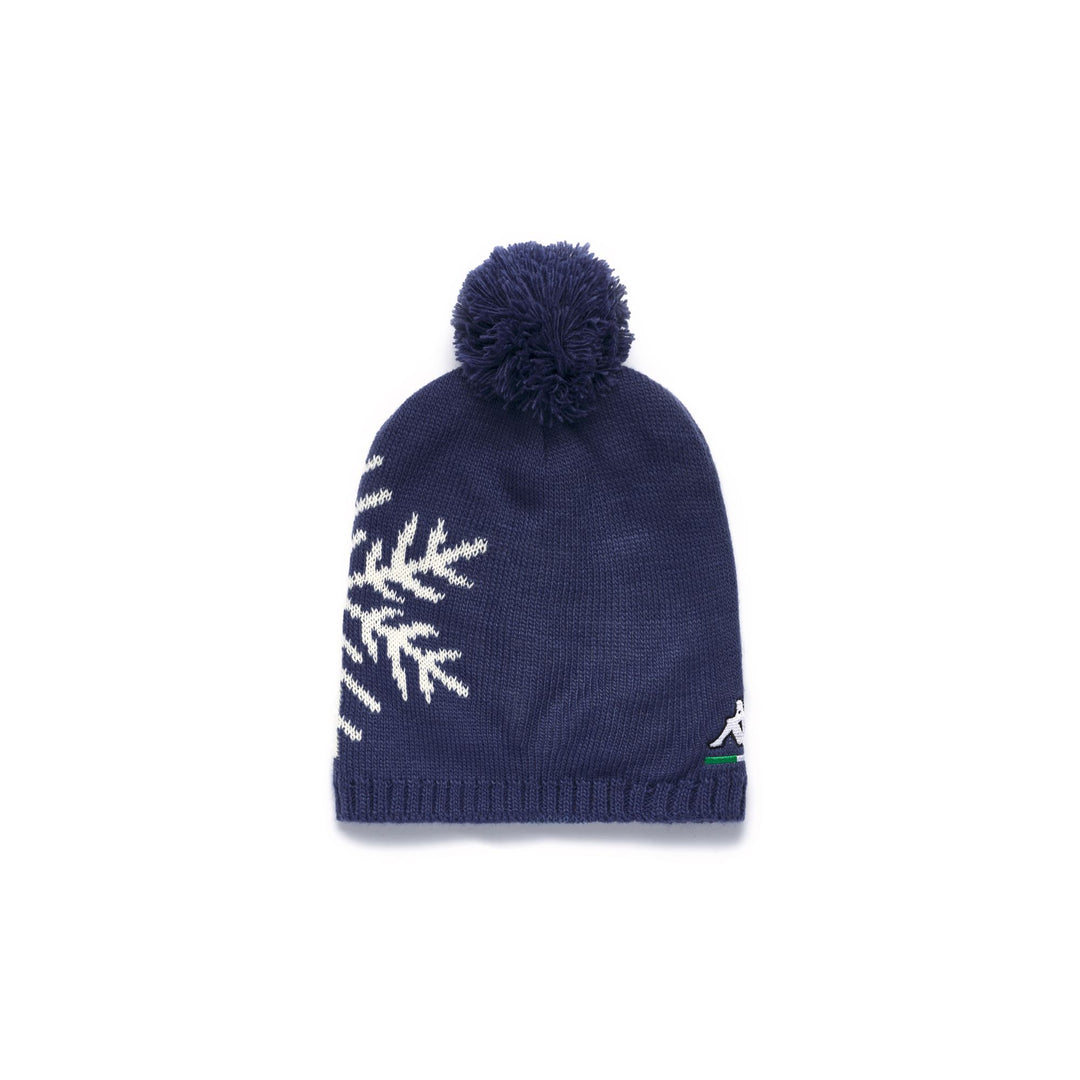 Bonnet de ski unisexe bleu à coupe profonde avec doublure polaire 01