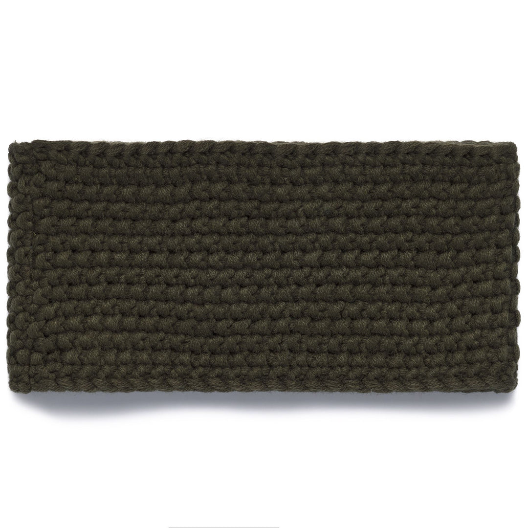 Brown green Unisex Ski Headband with Polar Lining main