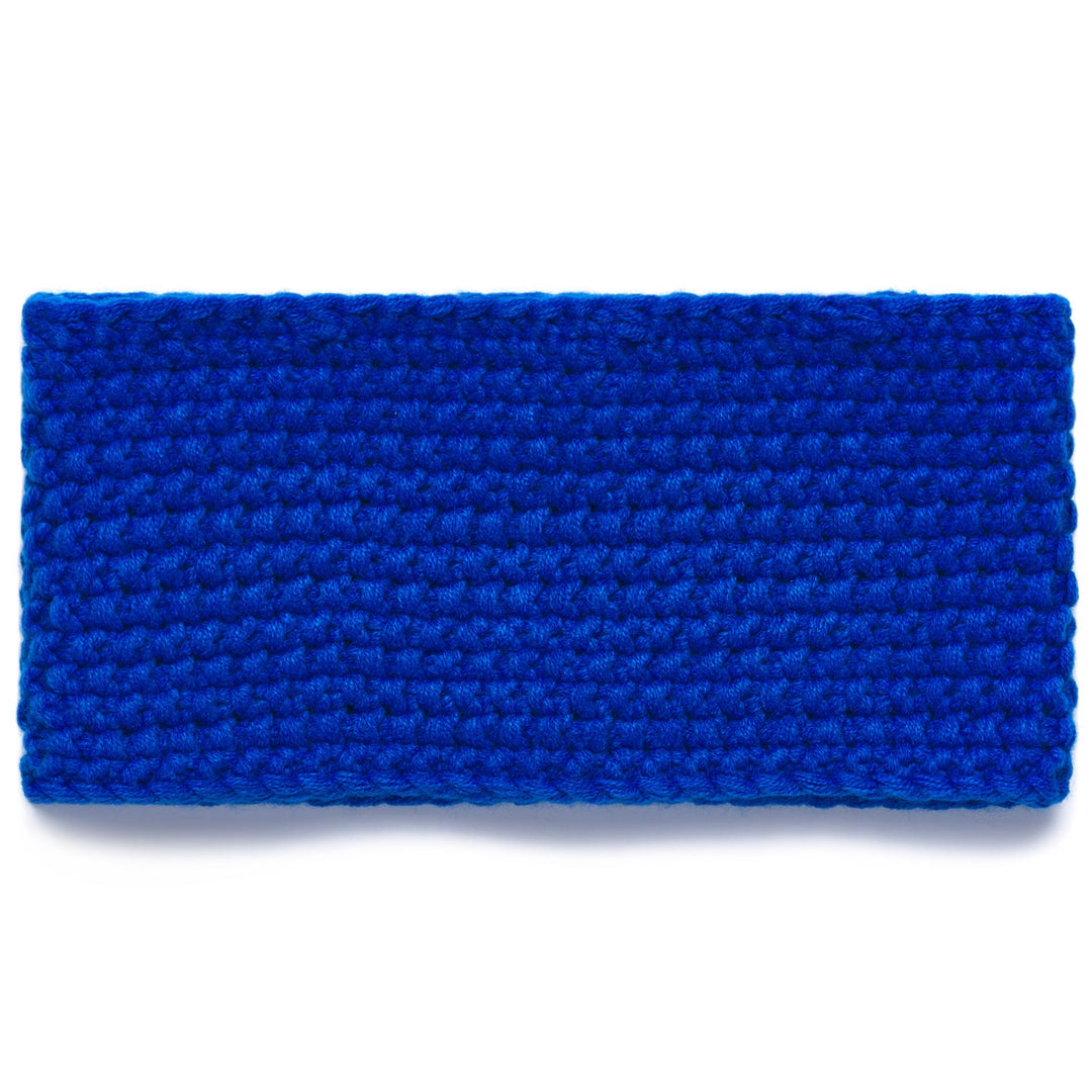 Blue Unisex Ski Headband with polar fleece main