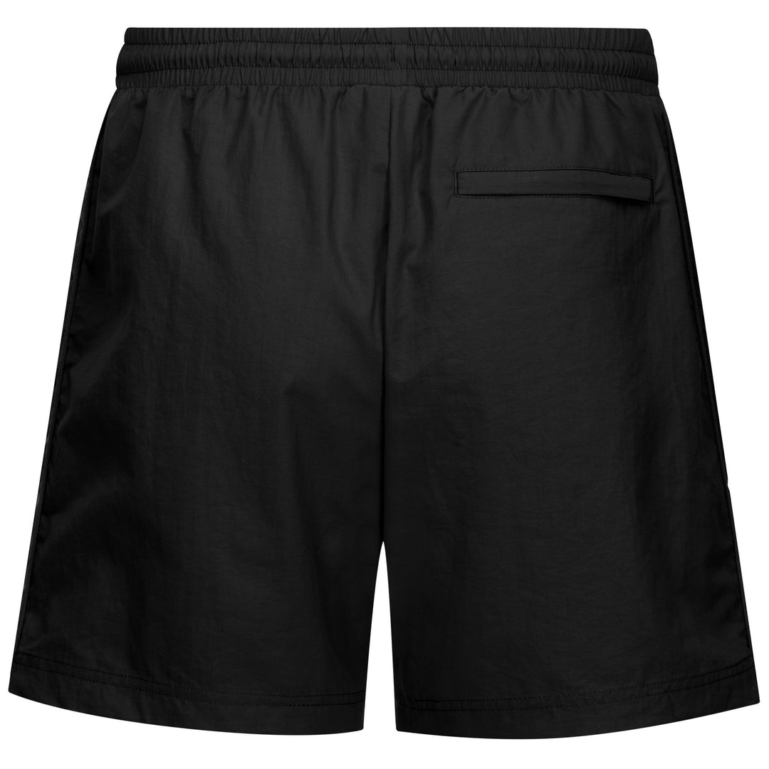 Costume da bagno da uomo in nylon nero con vestibilità regolare main