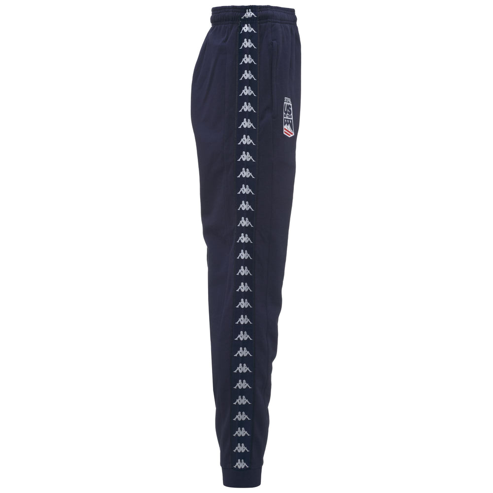Blue Men's Regular Fit Ski Trousers with Adjustable Waist 02