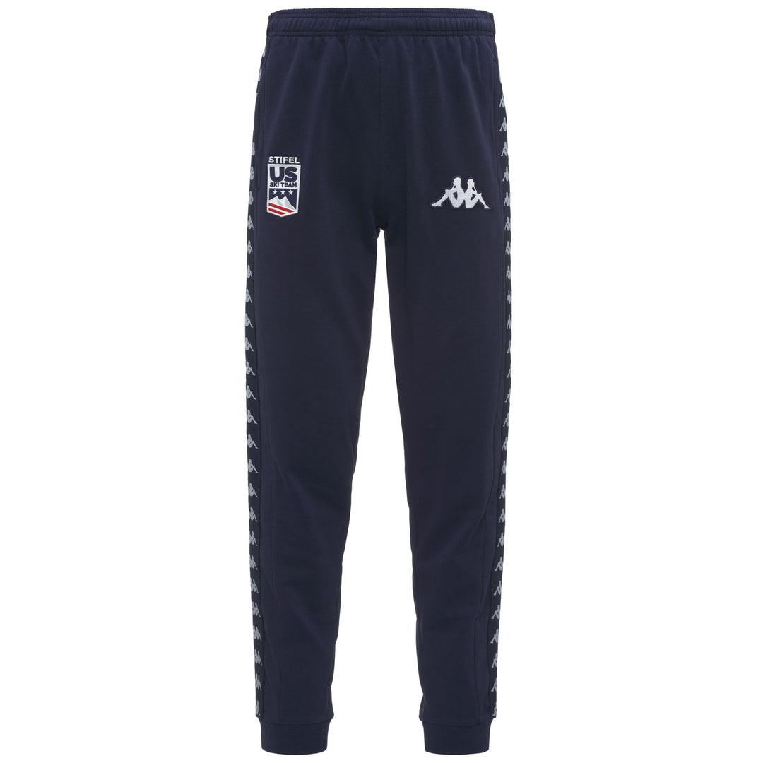 Blue Men's Regular Fit Ski Trousers with Adjustable Waist 01