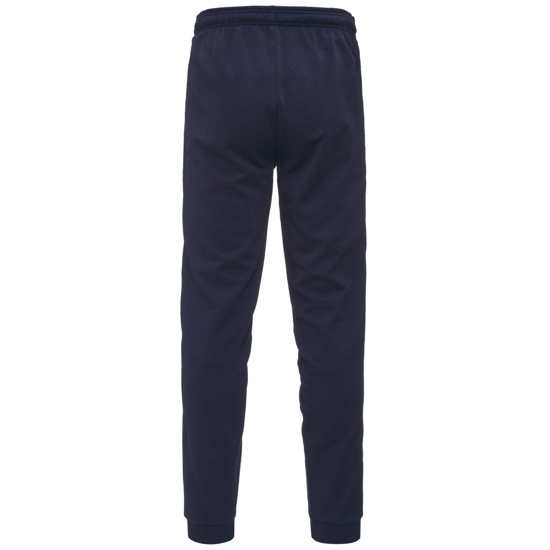 Pantalon de ski bleu pour homme, coupe classique, taille ajustable main