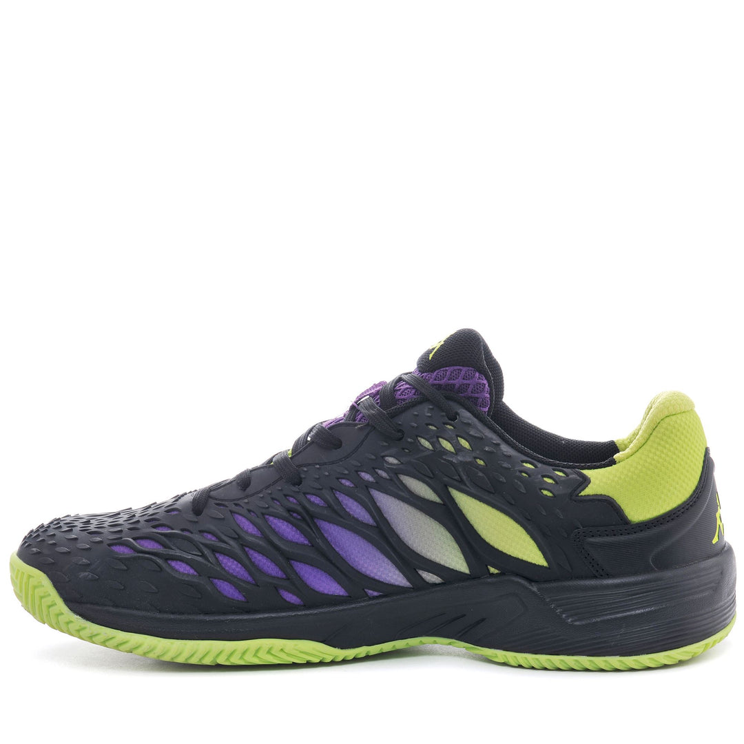 Lime green unisex low cut sport shoes with memory foam main