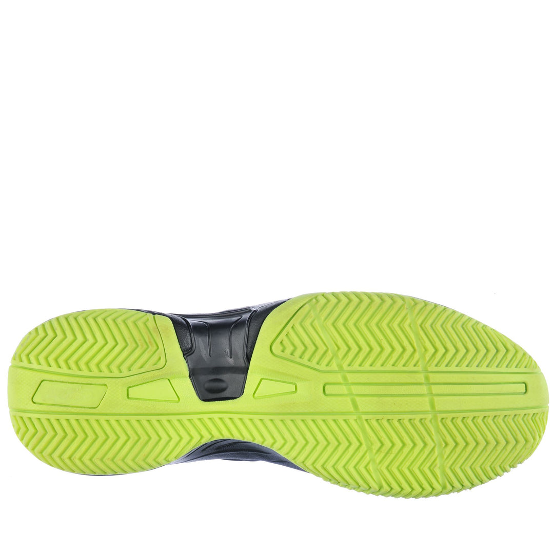 Lime green unisex low cut sport shoes with memory foam main