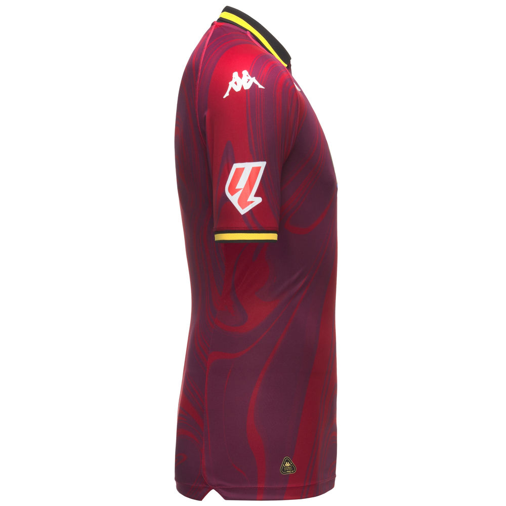 Camiseta deportiva roja KOMBAT PRO 2025 para hombre con protección Hydro-Way 02