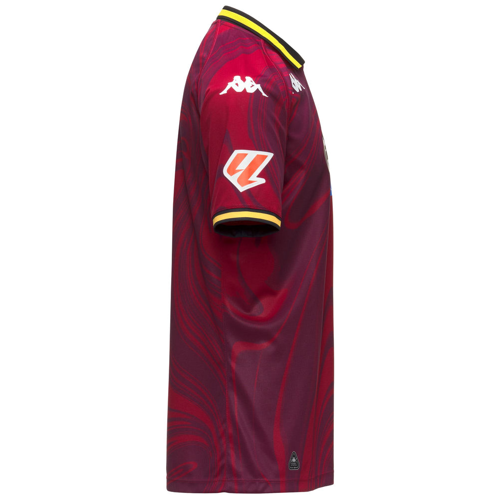 KOMBAT 2025 VALLADOLID - Active Jerseys - Shirt - Man - RED CERISE-AMARANTH-SPONSOR1 02