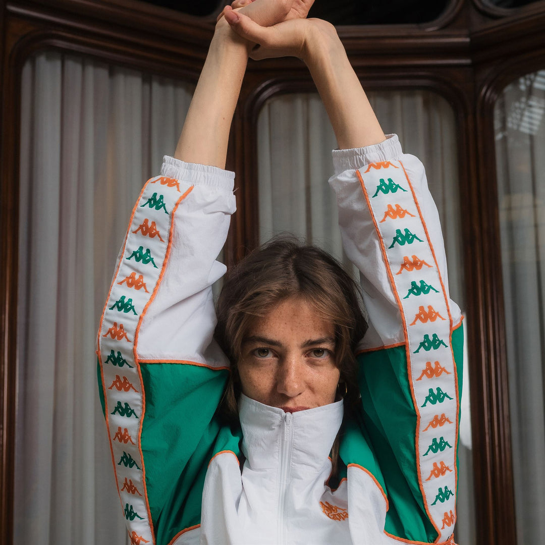 Grey Orange Men's Oversized Sport Fleece Jumper with Pockets main