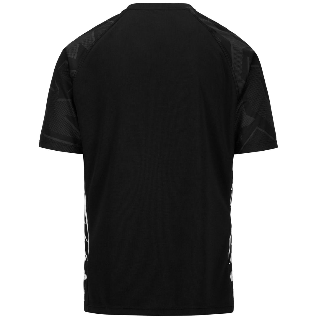 Black Men's Real Valladolid Football Game Shirt in Jacquard Fabric main