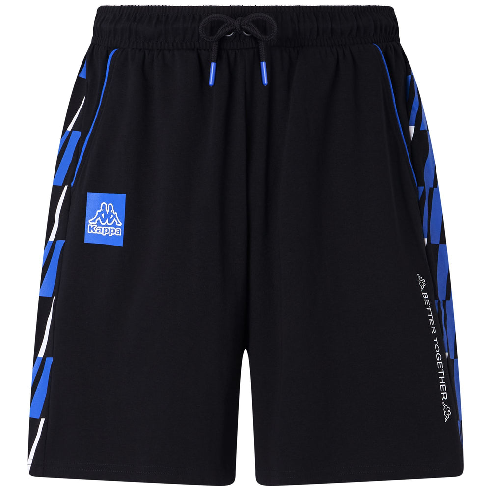 Short de sport noir pour homme, coupe classique, en jersey épais 02