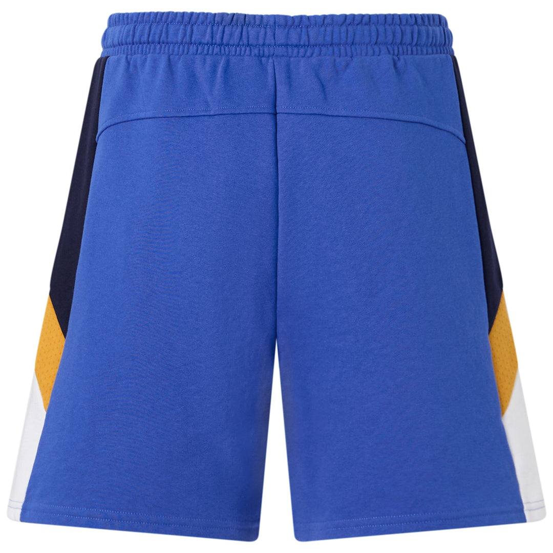 Pantaloncini in Cotone Stile Sportivo Uomo Blu Reale main