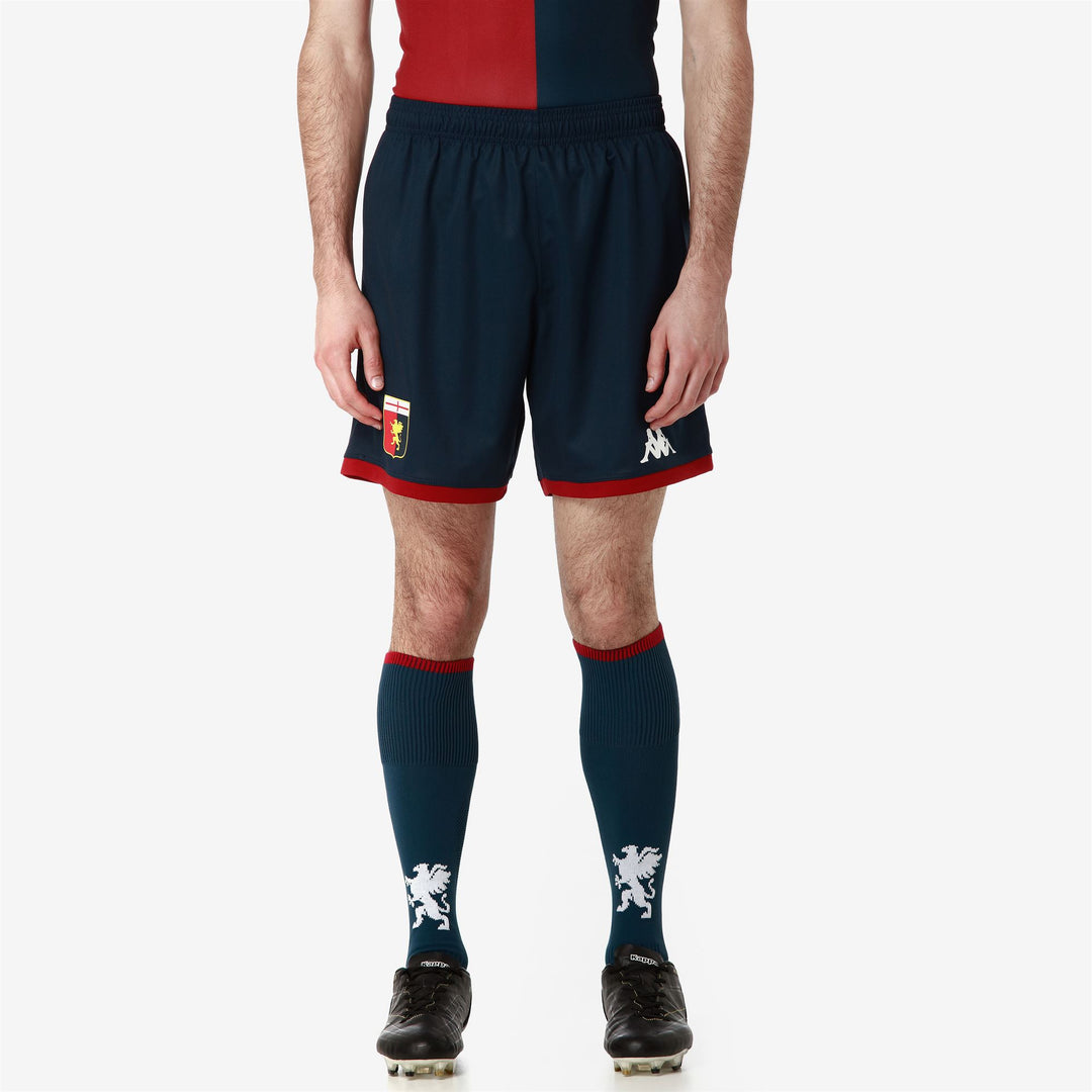 Pantaloni Sportivi da Calcio Uomo Blu Scuro con Protezione Hydro-Way main