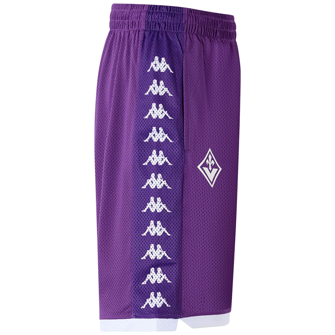 Pantaloncini da calcio ACF Fiorentina da uomo viola in tessuto a rete main