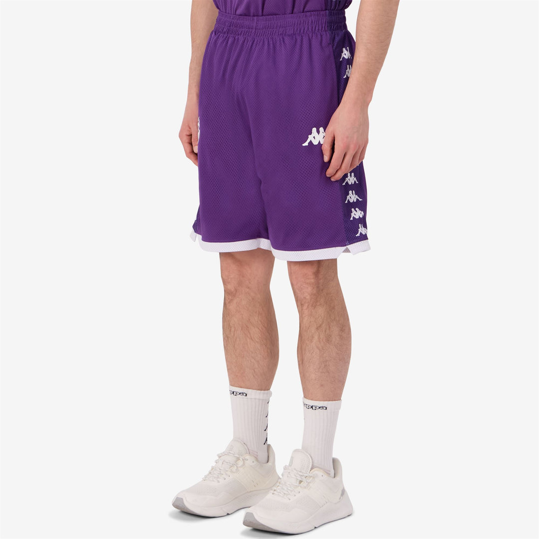 Pantaloncini da calcio ACF Fiorentina da uomo viola in tessuto a rete main