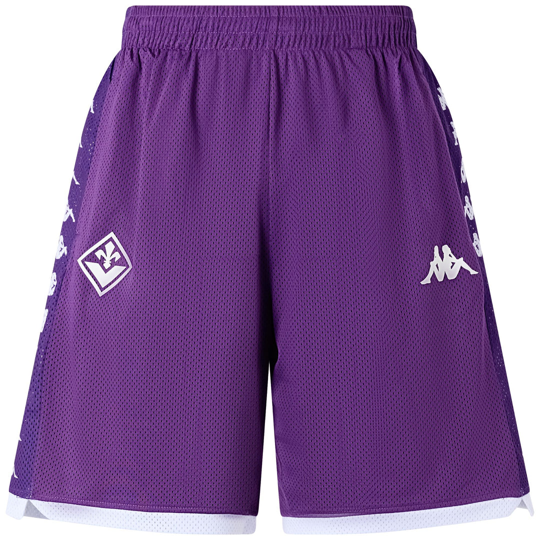 Pantaloncini da calcio ACF Fiorentina da uomo viola in tessuto a rete main