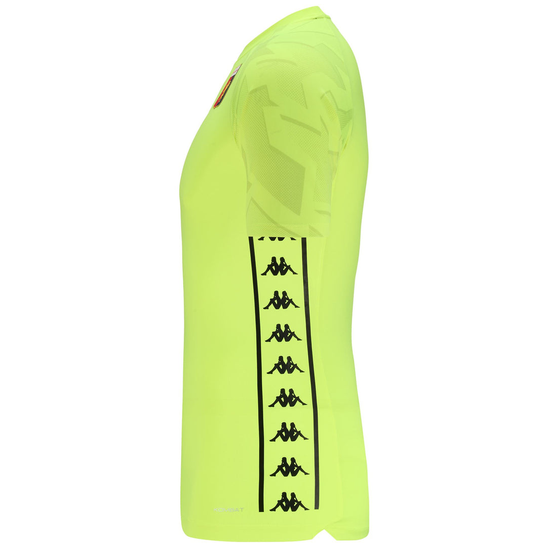 Neon Green Men's Football Goalkeeper Jersey with Hydro-Way Protection main