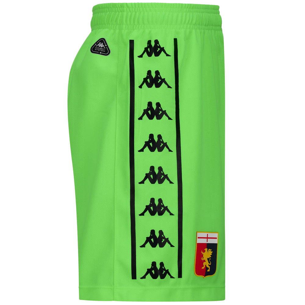 Pantaloni Sportivi da Calcio Uomo Verde Neon con Protezione Hydro-Way 02
