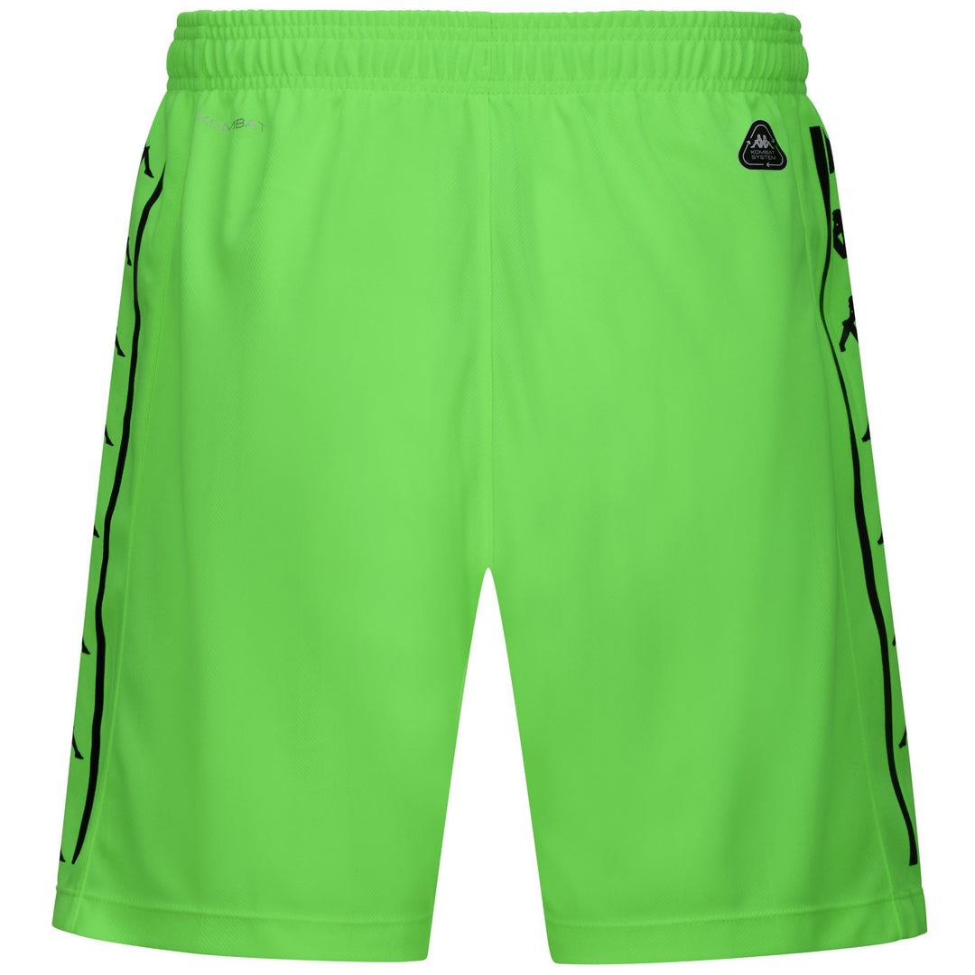 Neon Green Men's Football Sport Shorts with Hydro-Way Protection main
