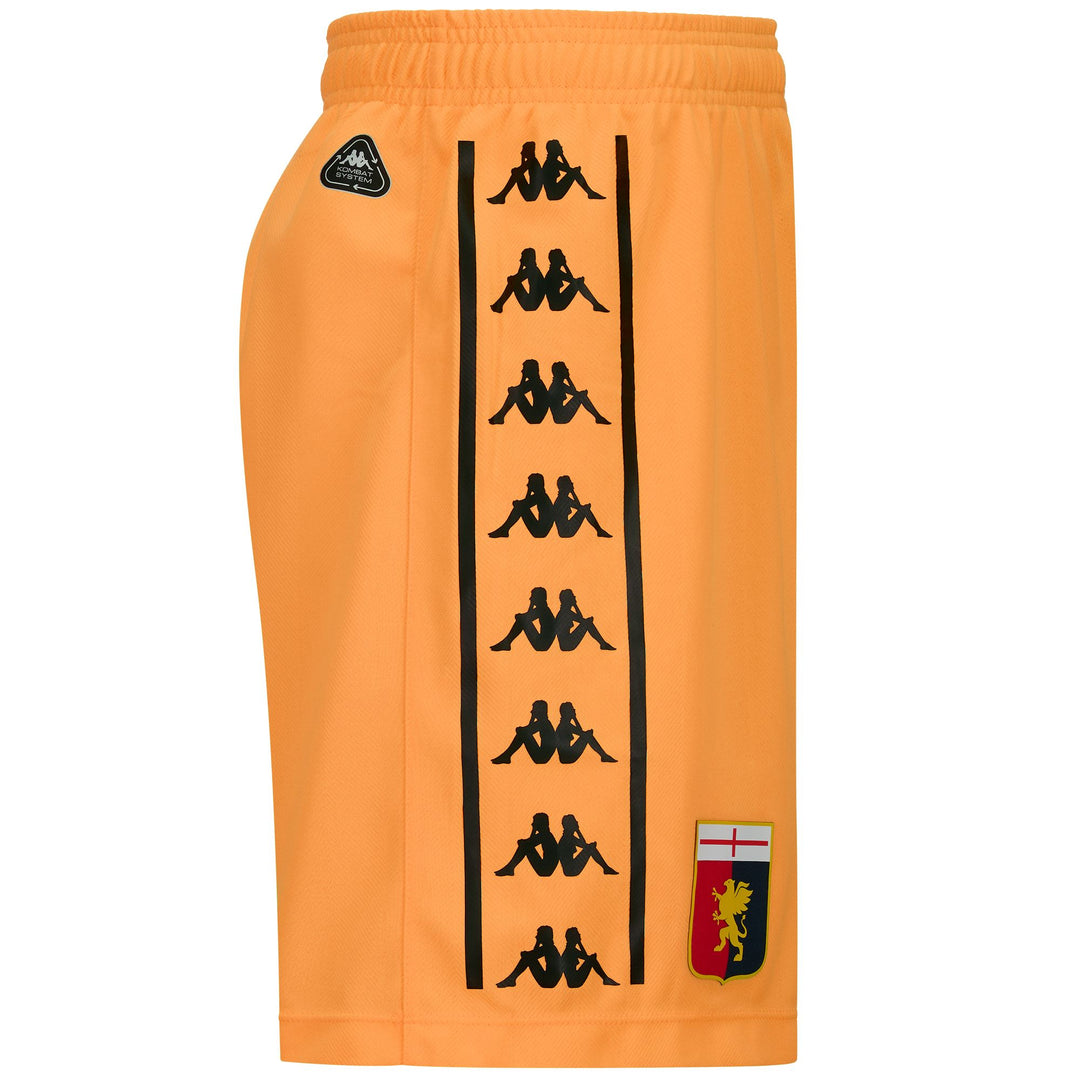 Short da Calcio Uomo Gialli Neon con Protezione Hydro-Way. main