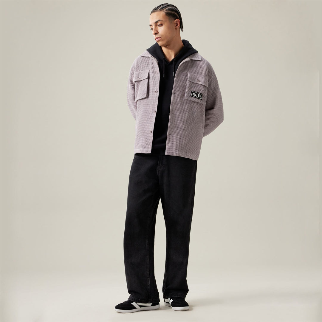 Camicia Sportiva Classica Grigia Chiara Uomo con Vestibilità Comfort main