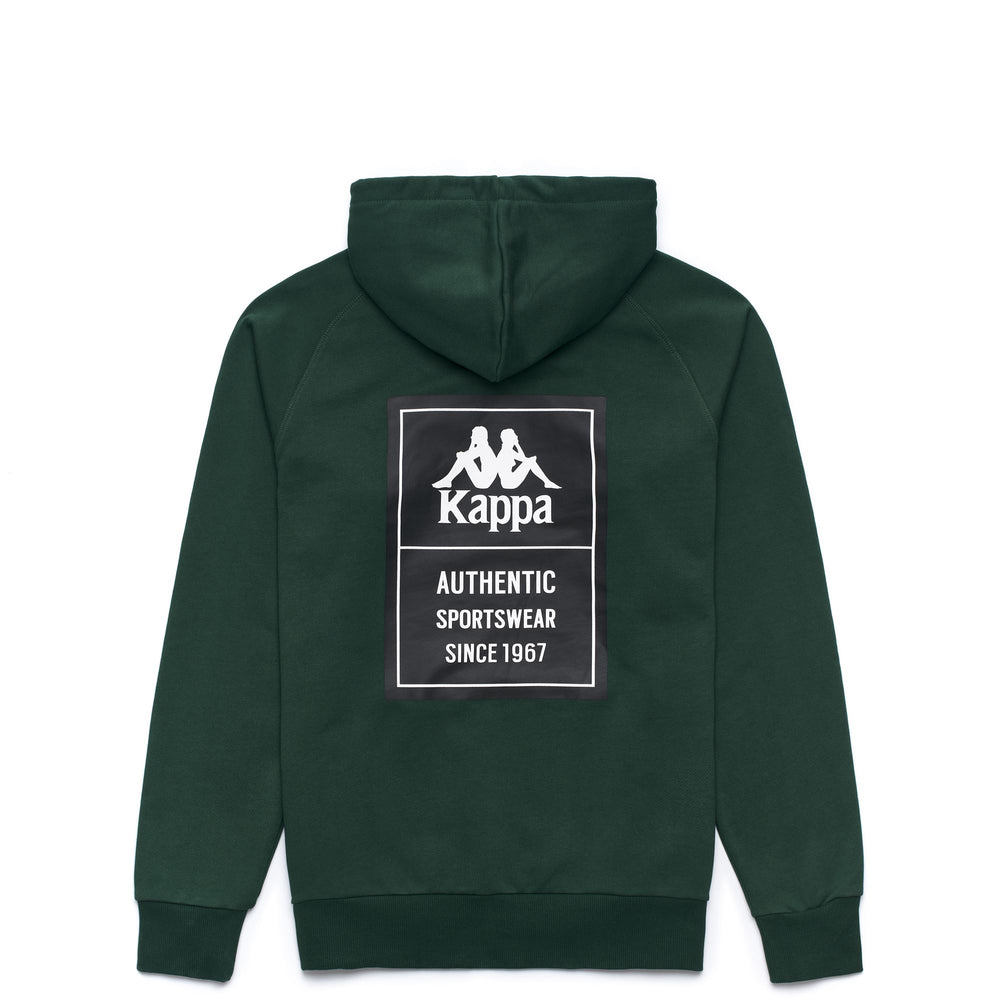 Green French Terry Hoodie with Kangaroo Pocket 02