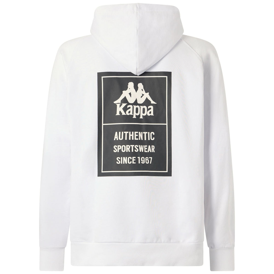 White French Terry Hoodie with Kangaroo Pocket main