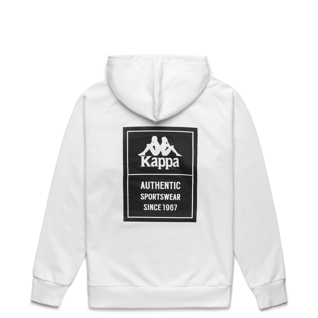 White French Terry Hoodie with Kangaroo Pocket main