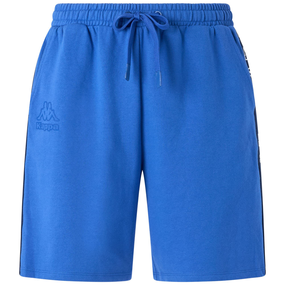 Royal Blue Men's Sportstyle Shorts with Elastic Waist and Pockets 02