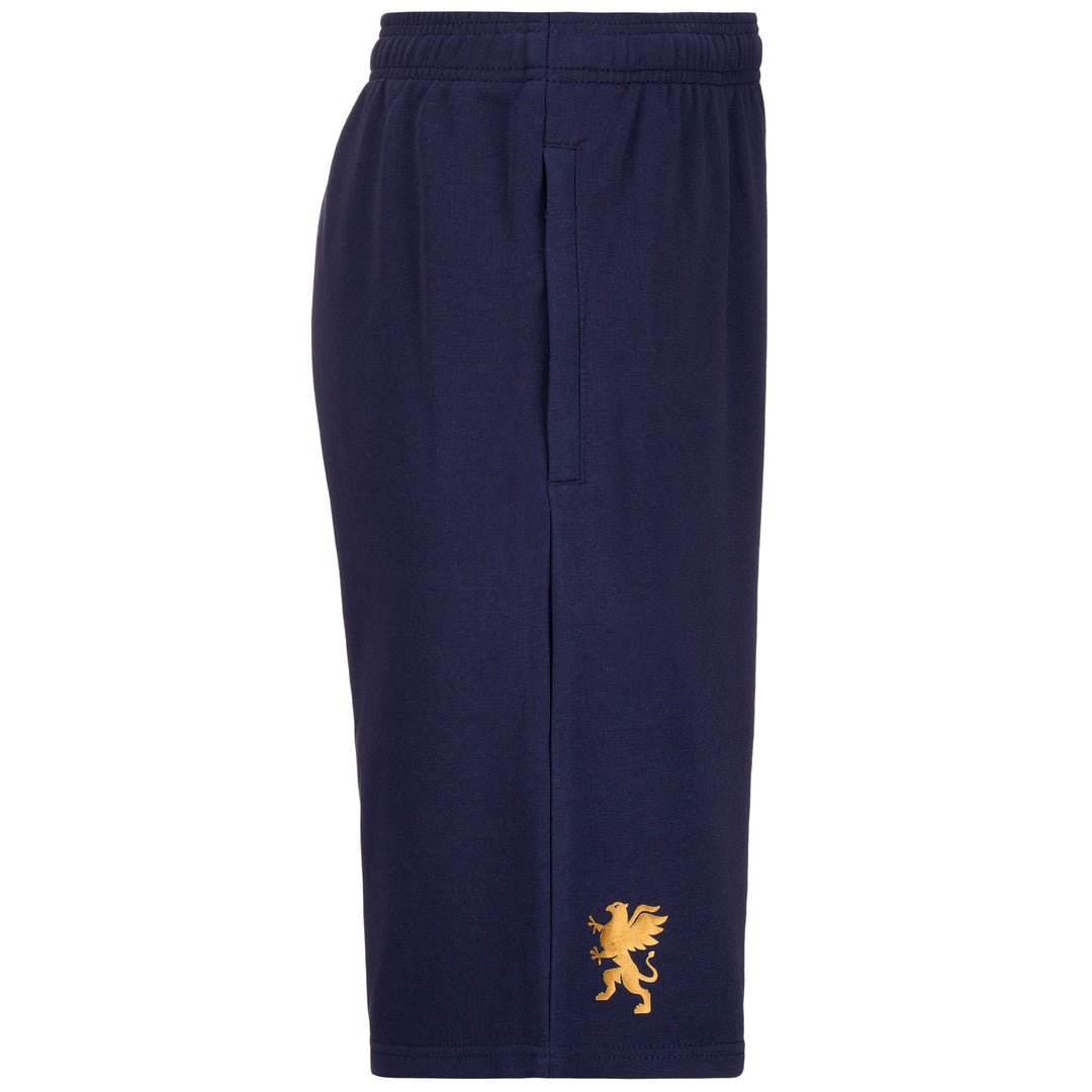 Pantalones cortos deportivos de fútbol para hombre, color azul marino, con bolsillos con cremallera main