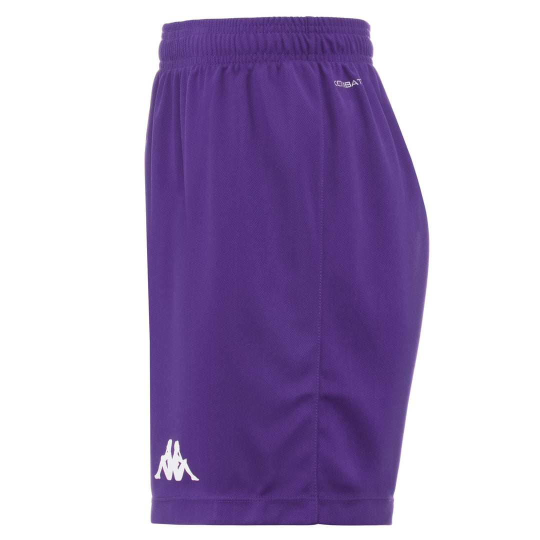 Pantalones cortos deportivos de fútbol para hombre de color violeta con protección Hydro-Way main