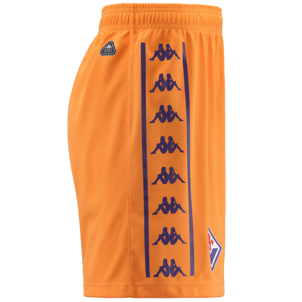 Orange Men's ACF Fiorentina Football Shorts 02