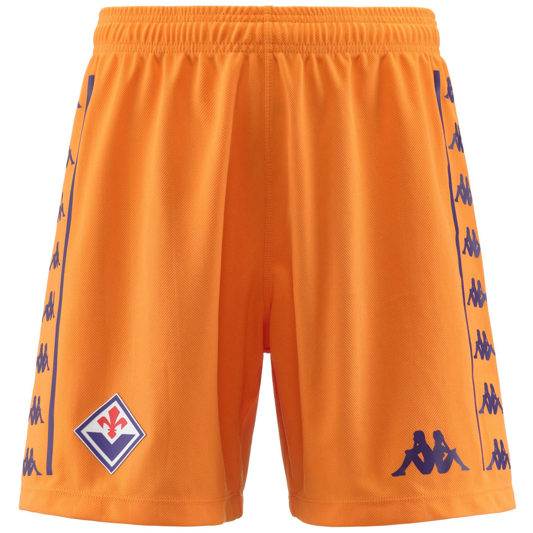 Orange Men's ACF Fiorentina Football Shorts 01