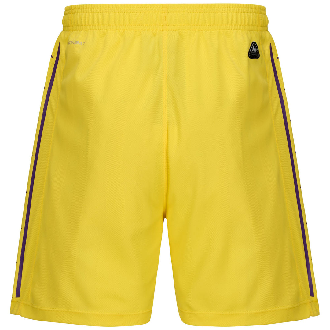 Short da Calcio Uomo Gialli Fiammanti con Protezione Hydro-Way. main