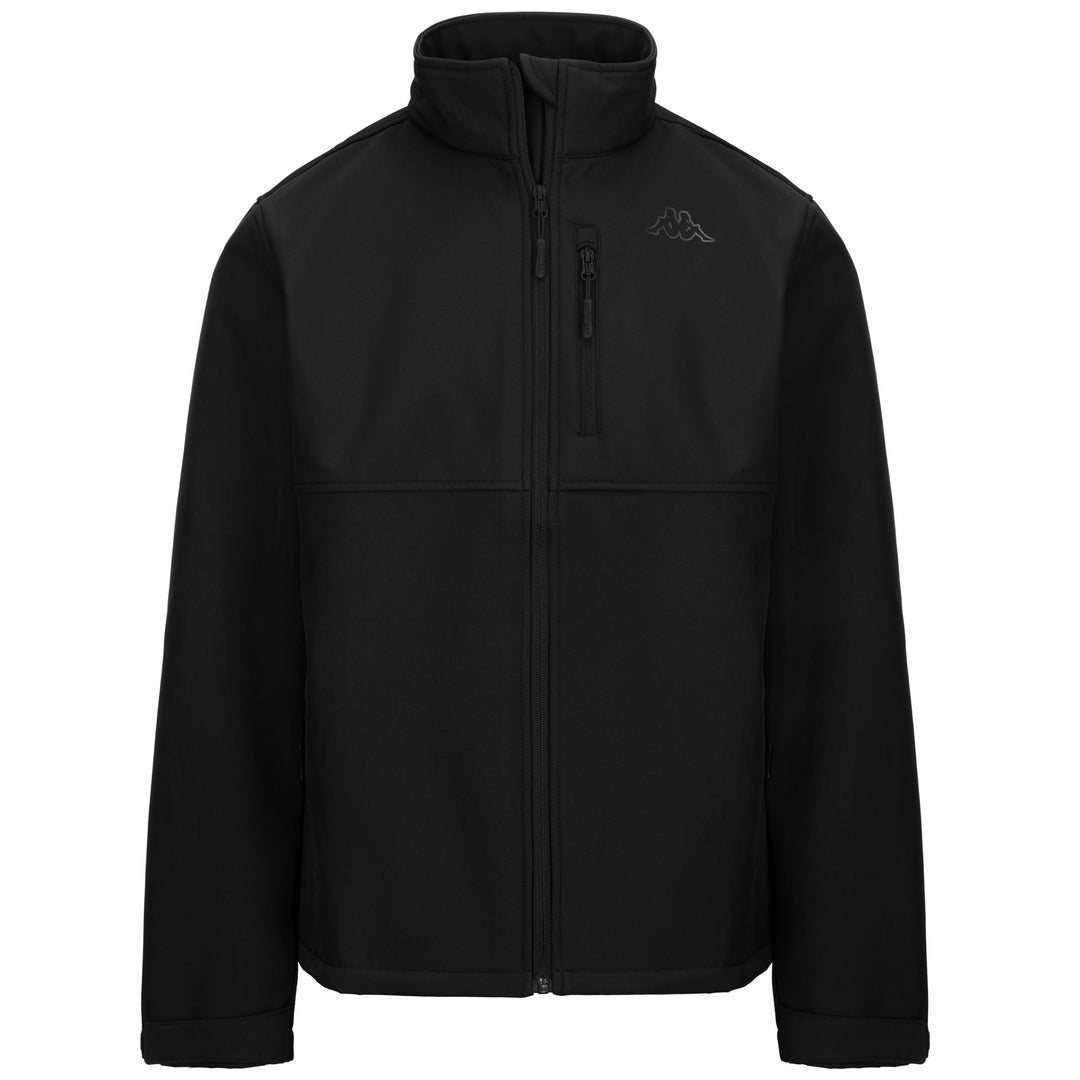 Black Men's Sportstyle Short Jacket. 01