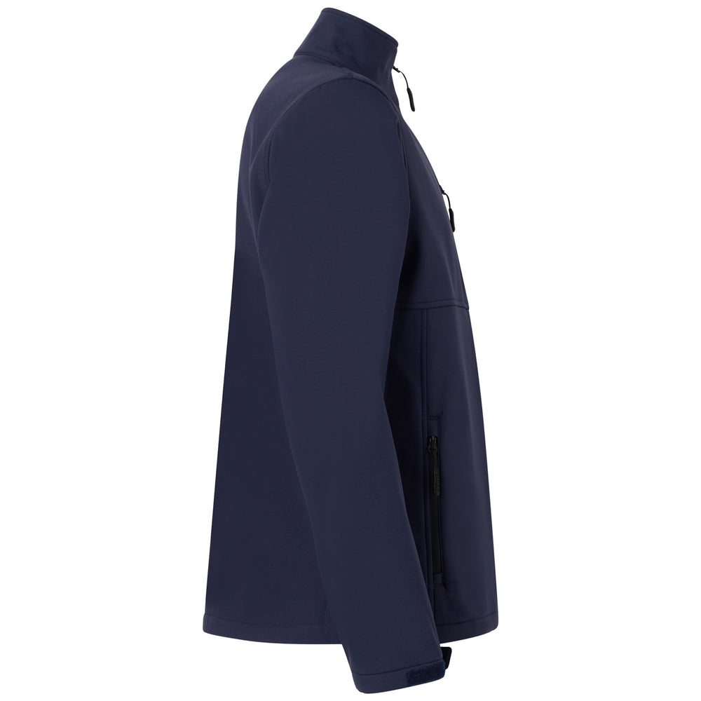 Marine Blue Men's Sportstyle Short Jacket with Waterproof Features 02