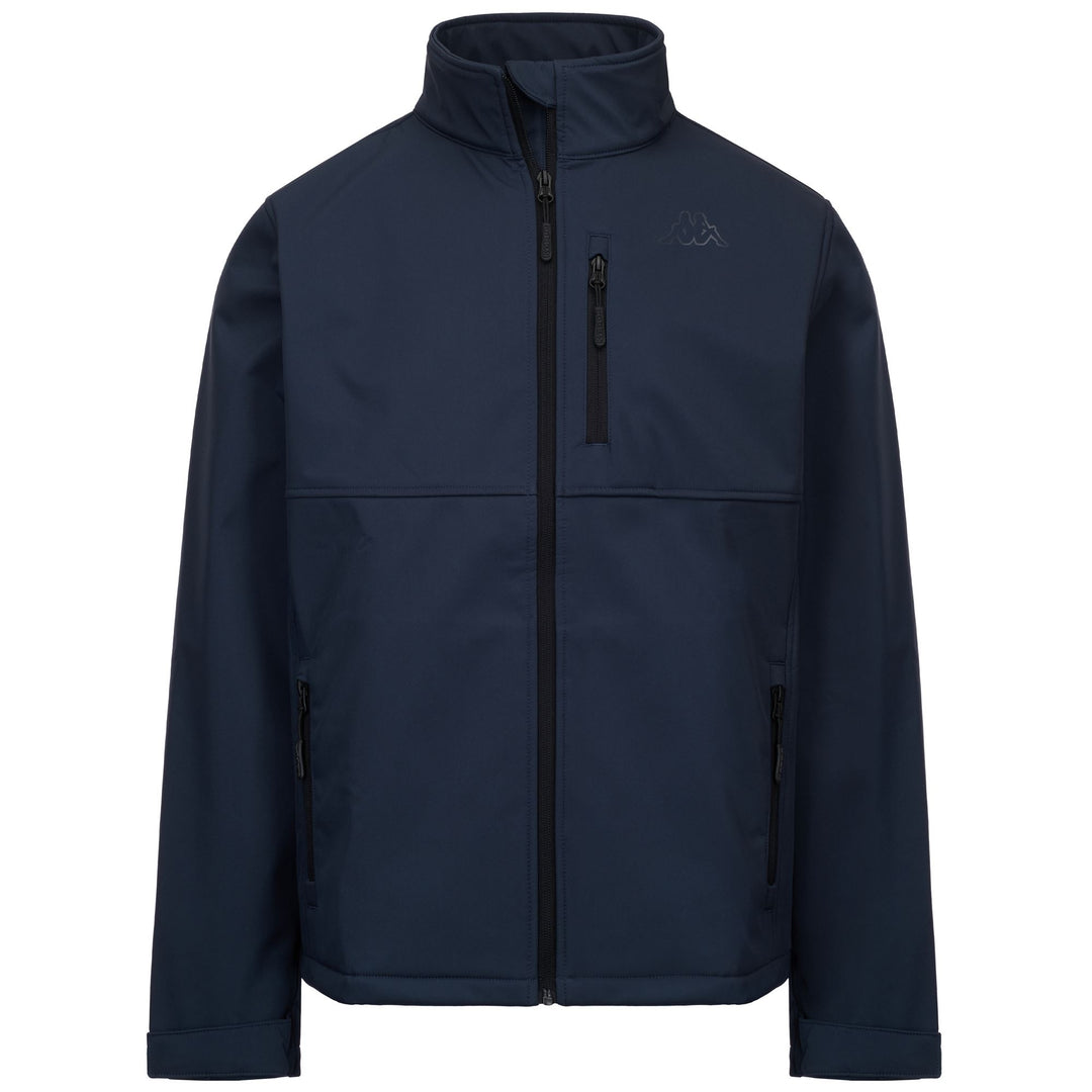 Grey Men's Waterproof Softshell Jacket with Pockets 01